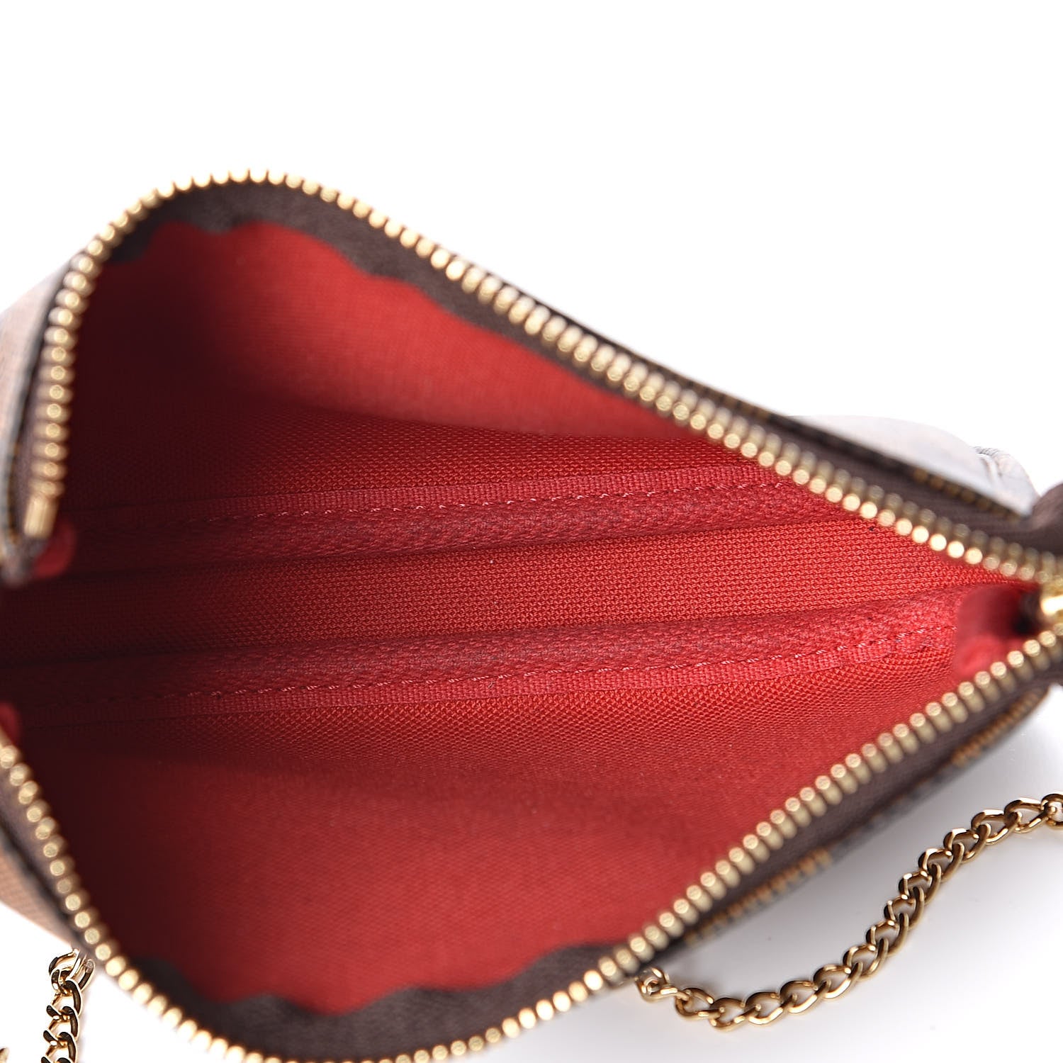 Louis Vuitton Damier Ebene Mini Pochette Accessories 5 of 9