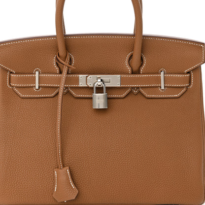 Hermes Togo Birkin 30 Gold 8 of 13