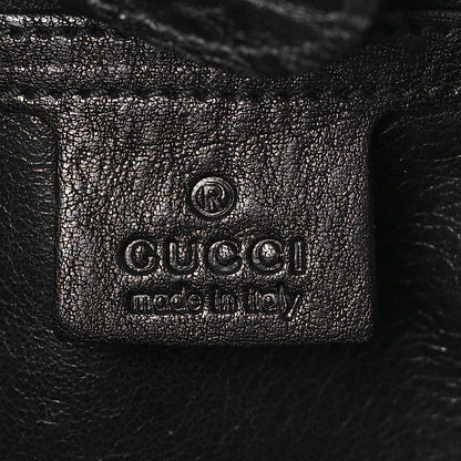 Gucci Snakeskin Large GG Running Tote Black 5 of 8