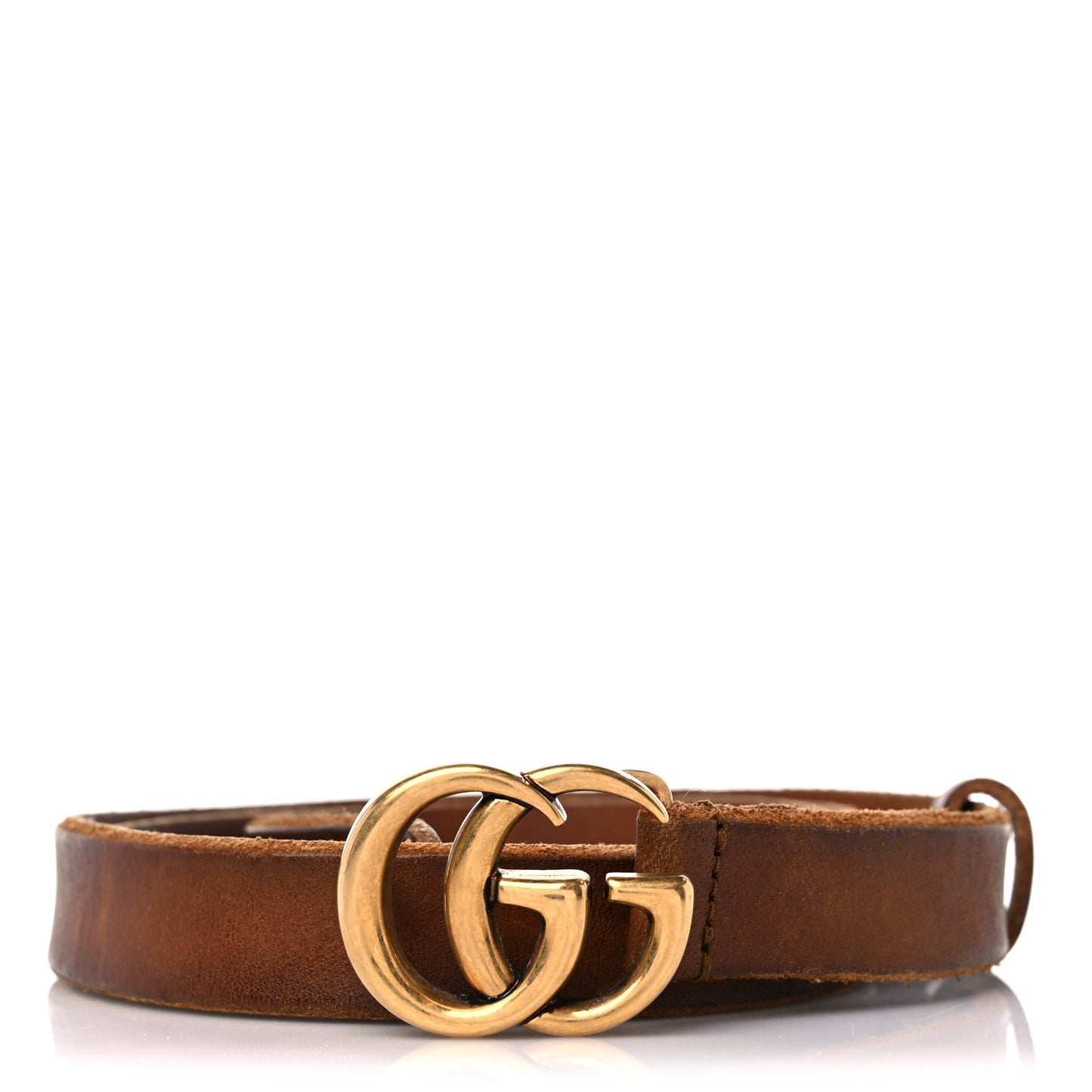 Faded Calfskin Double G 20mm Belt 90 36 Cuir
