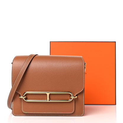 Hermes Evercolor Mini Sac Roulis Gold 10 of 10