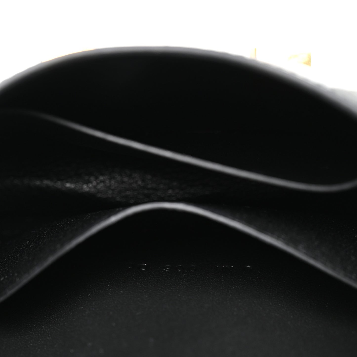 Shiny Alligator Constance Slim Wallet Black