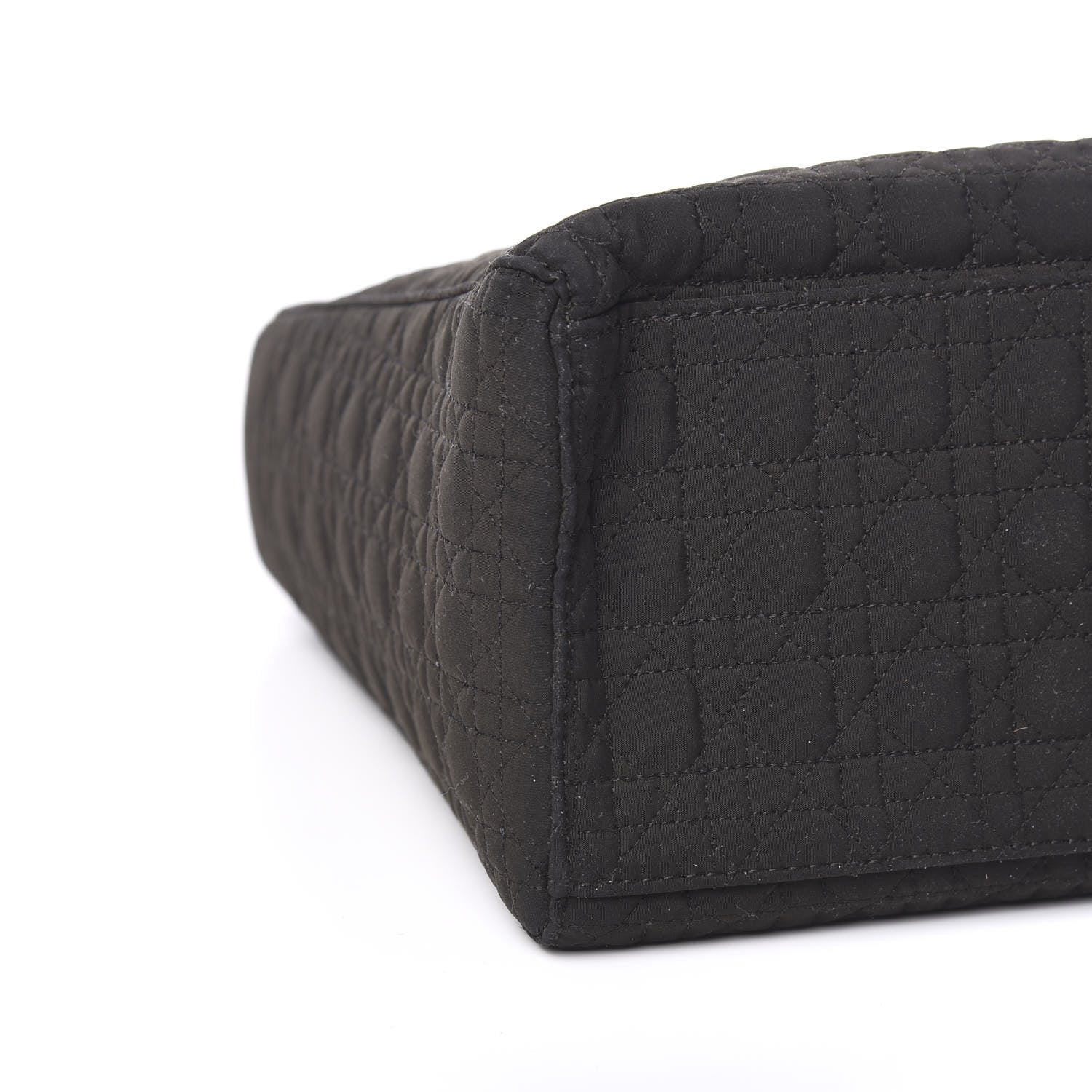 Christian Dior Nylon Cannage Medium Lady Dior Black 7 of 9