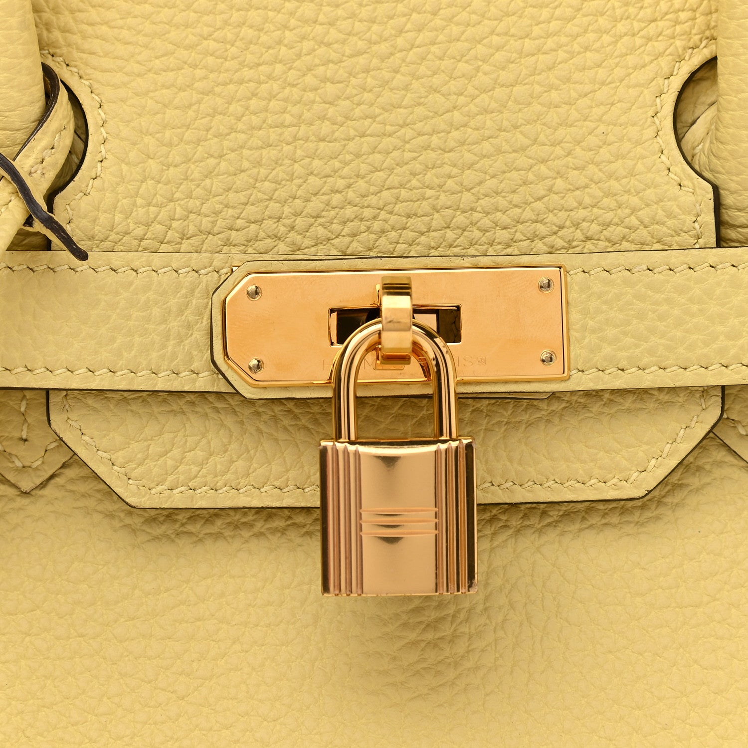 Hermes Togo Birkin 30 Jaune Poussin 7 of 10