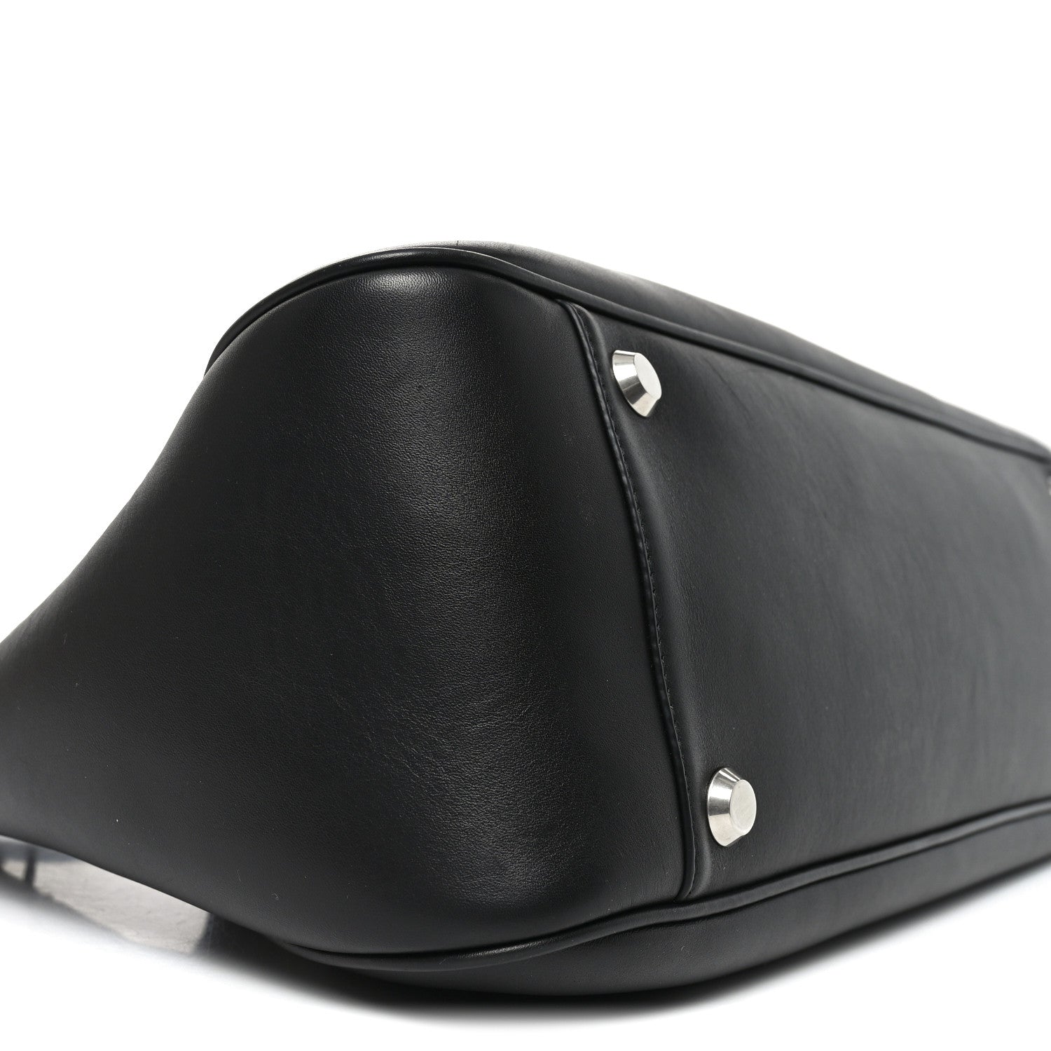 Balenciaga Smooth Calfskin Medium Bel Air Shoulder Bag Black 9 of 10