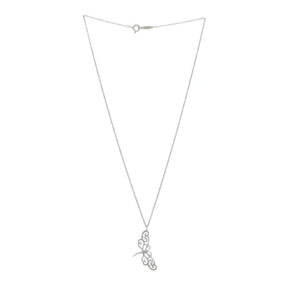 Tiffany Sterling Silver Enchant Dragonfly Pendant Necklace 3 of 5