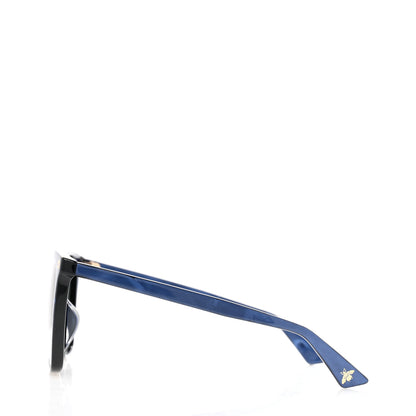 Gucci Acetate GG Sunglasses GG0022/SA Blue Grey 3 of 8