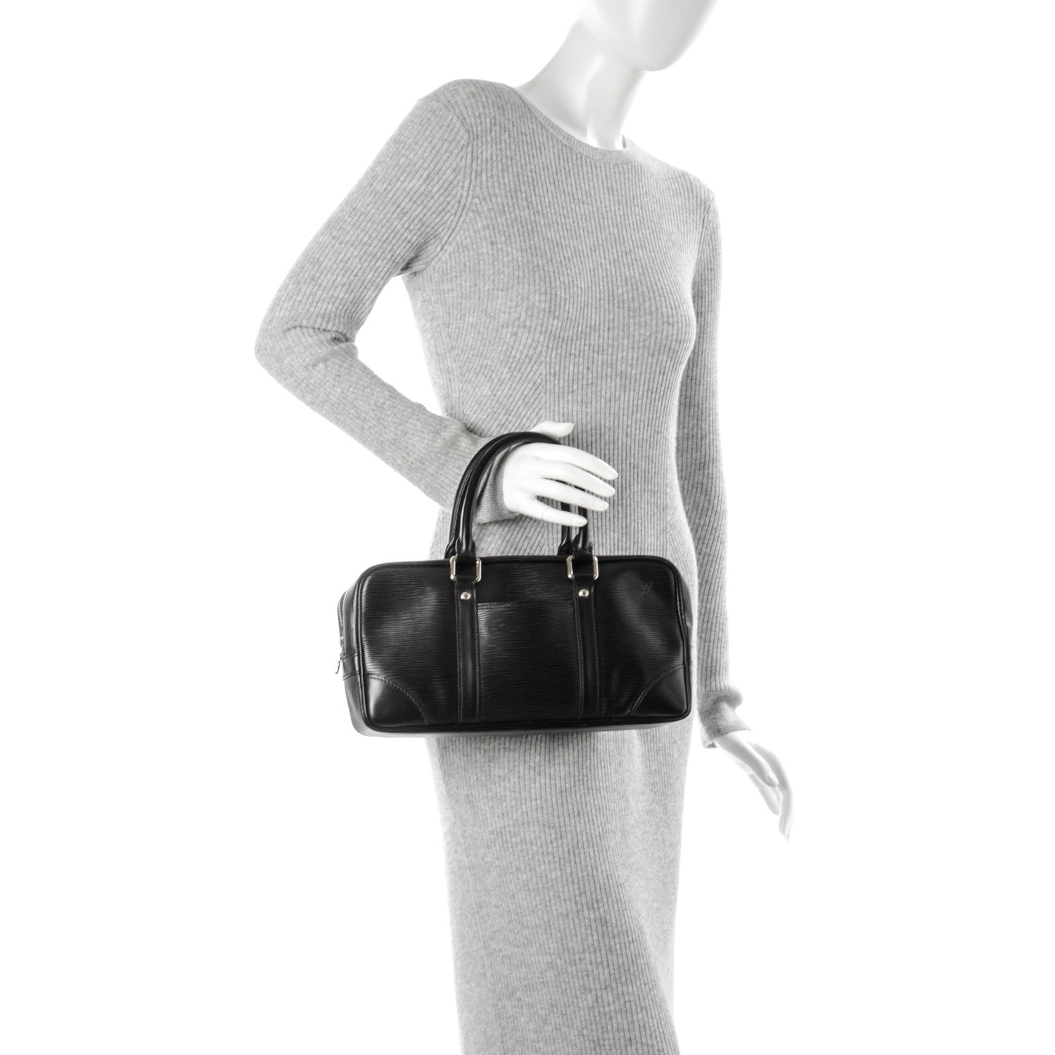 Louis Vuitton Epi Vivienne Long MM Black 2 of 8