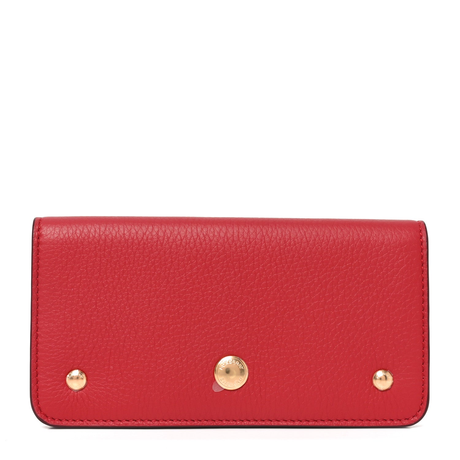 Burberry Marais Calfskin Rowe Continental Wallet Dark Carmine 1 of 6