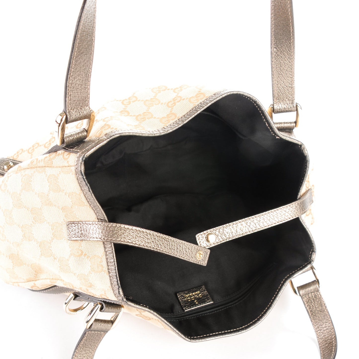 Monogram Medium Abbey Shoulder Bag Pewter