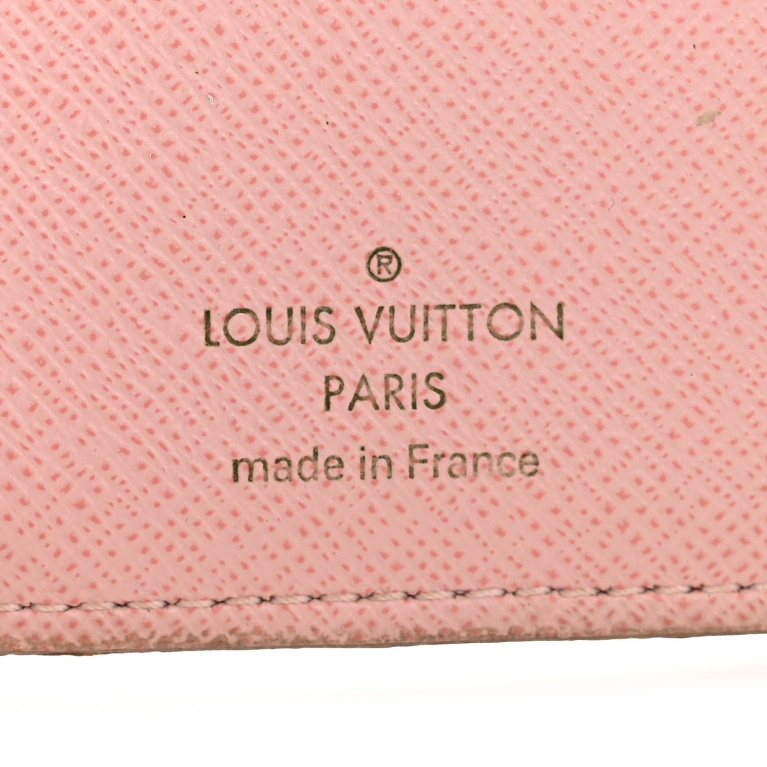 Louis Vuitton Damier Azur Victorine Wallet Rose Ballerine 6 of 13