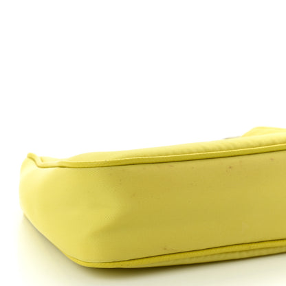 Prada Tessuto Nylon Saffiano Mini Re-Edition 2000 Shoulder Bag Ananas 8 of 10
