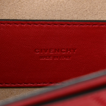 Givenchy Goatskin Quilted GV3 Mini Pocket Convertible Bag Vermillon 6 of 10