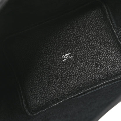 Hermes Taurillon Clemence Picotin Lock 18 PM Black 5 of 13