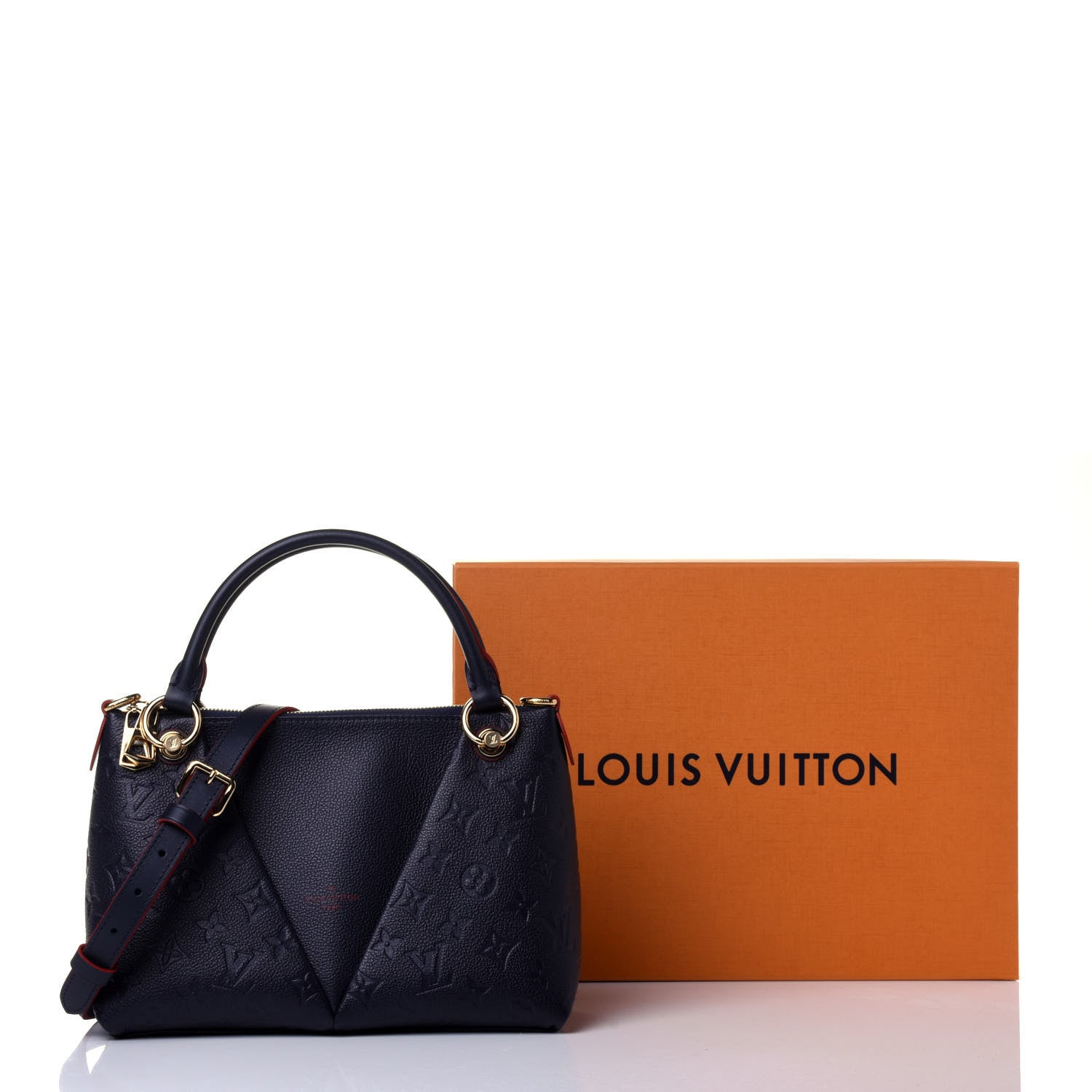 Louis Vuitton Empreinte V Tote BB Marine Rouge 13 of 13
