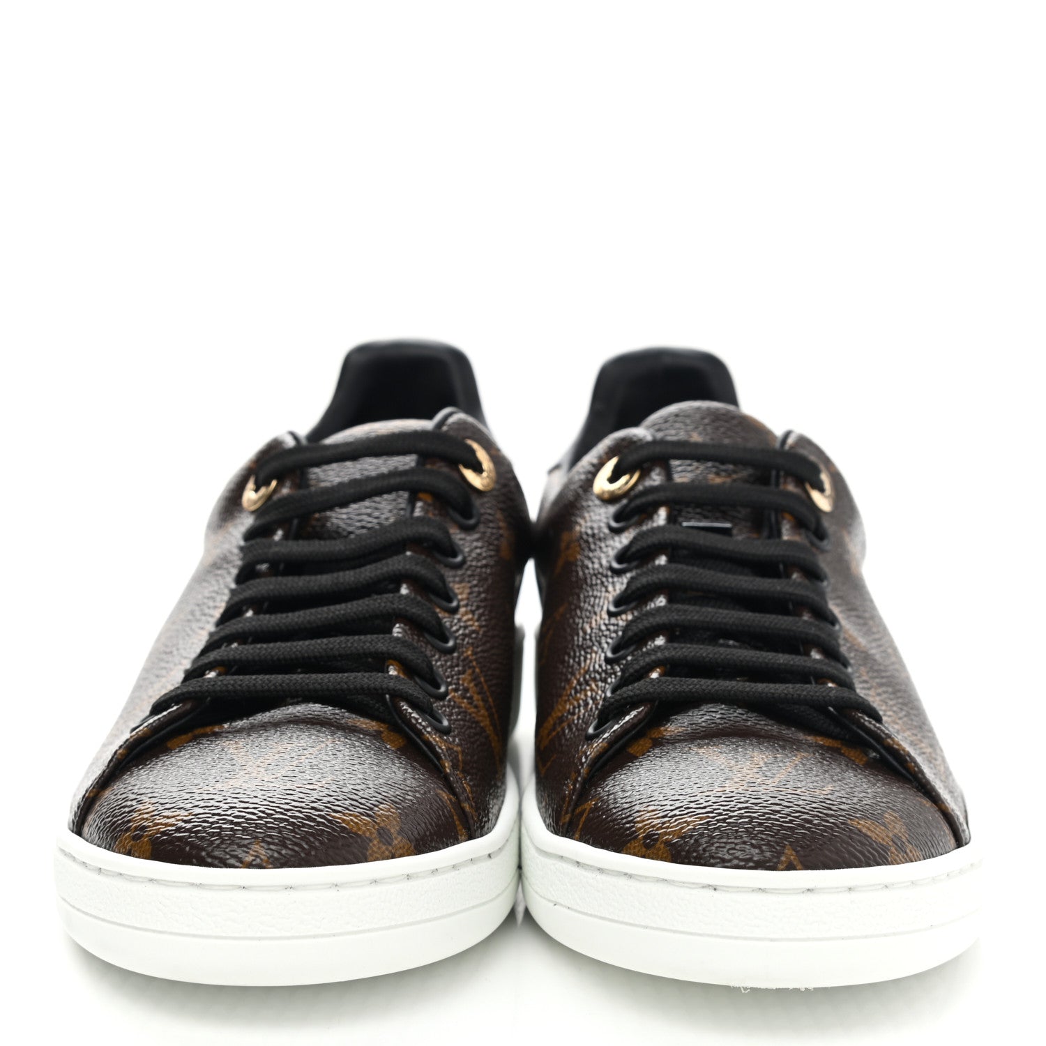 Louis Vuitton Patent Monogram Frontrow Sneakers 37.5 2 of 10