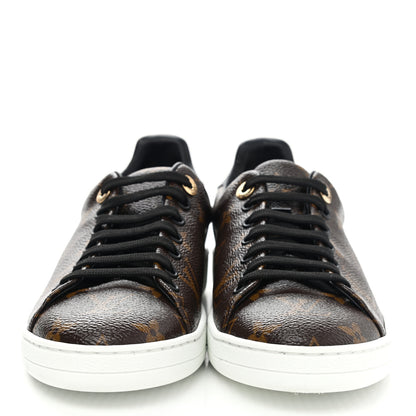 Louis Vuitton Patent Monogram Frontrow Sneakers 37.5 2 of 10