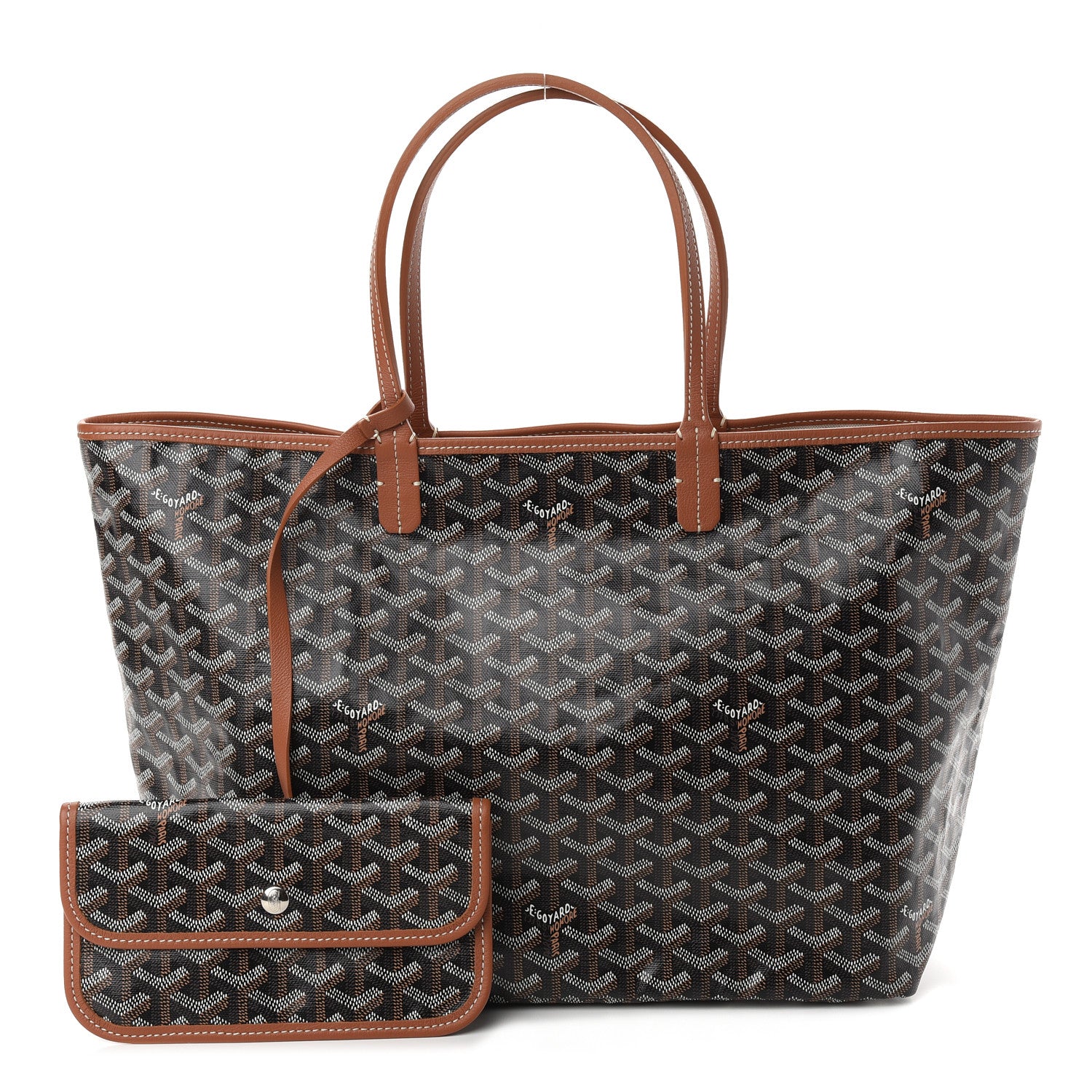 Goyard Goyardine Saint Louis PM Black Gold 1 of 11