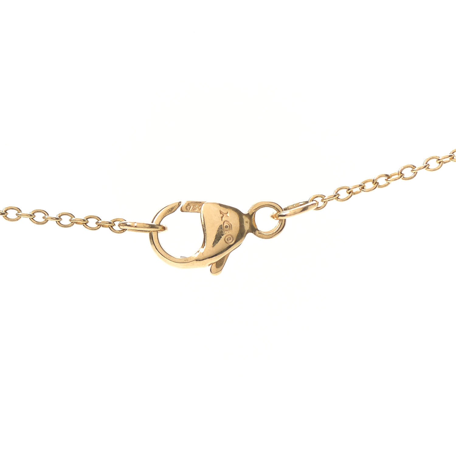 David Yurman 18K Yellow Gold Diamond Cable Collectibles Cross Necklace 4 of 5