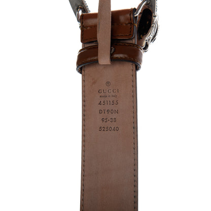 Gucci Lisse Calfskin Dionysus 35mm Belt 95 38 Cuir 3 of 6
