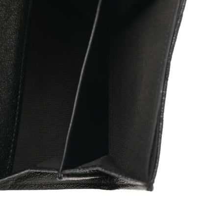 Chanel Caviar Quilted Boy Flap Card Holder Black 5 of 9