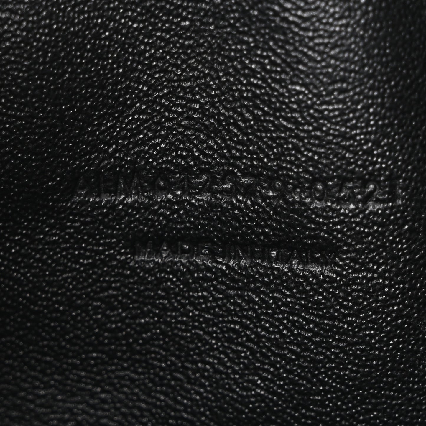Grain De Poudre Matelasse Monogram Mini Lou Camera Bag Black
