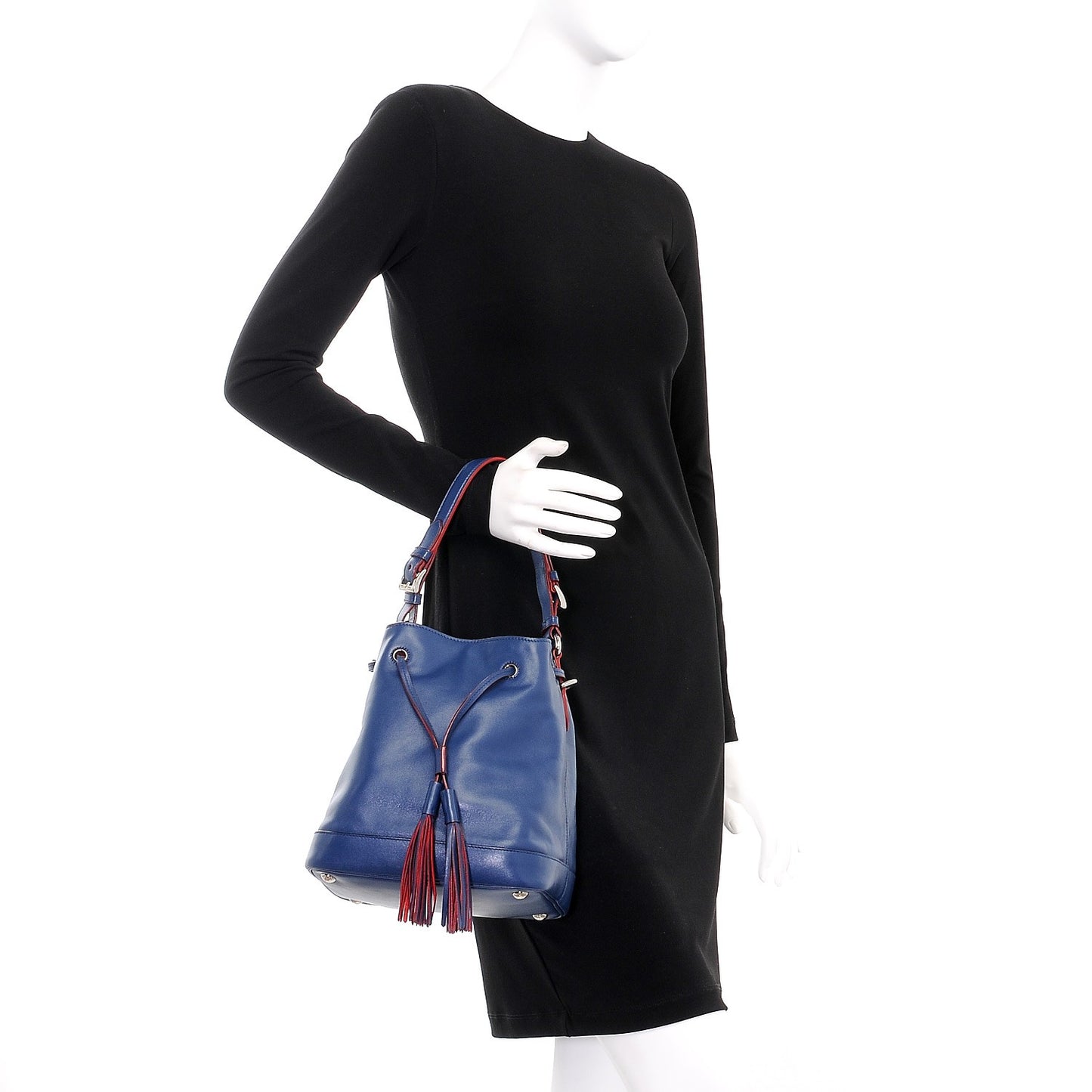 Soft Calf Bucket Bag Bleuette
