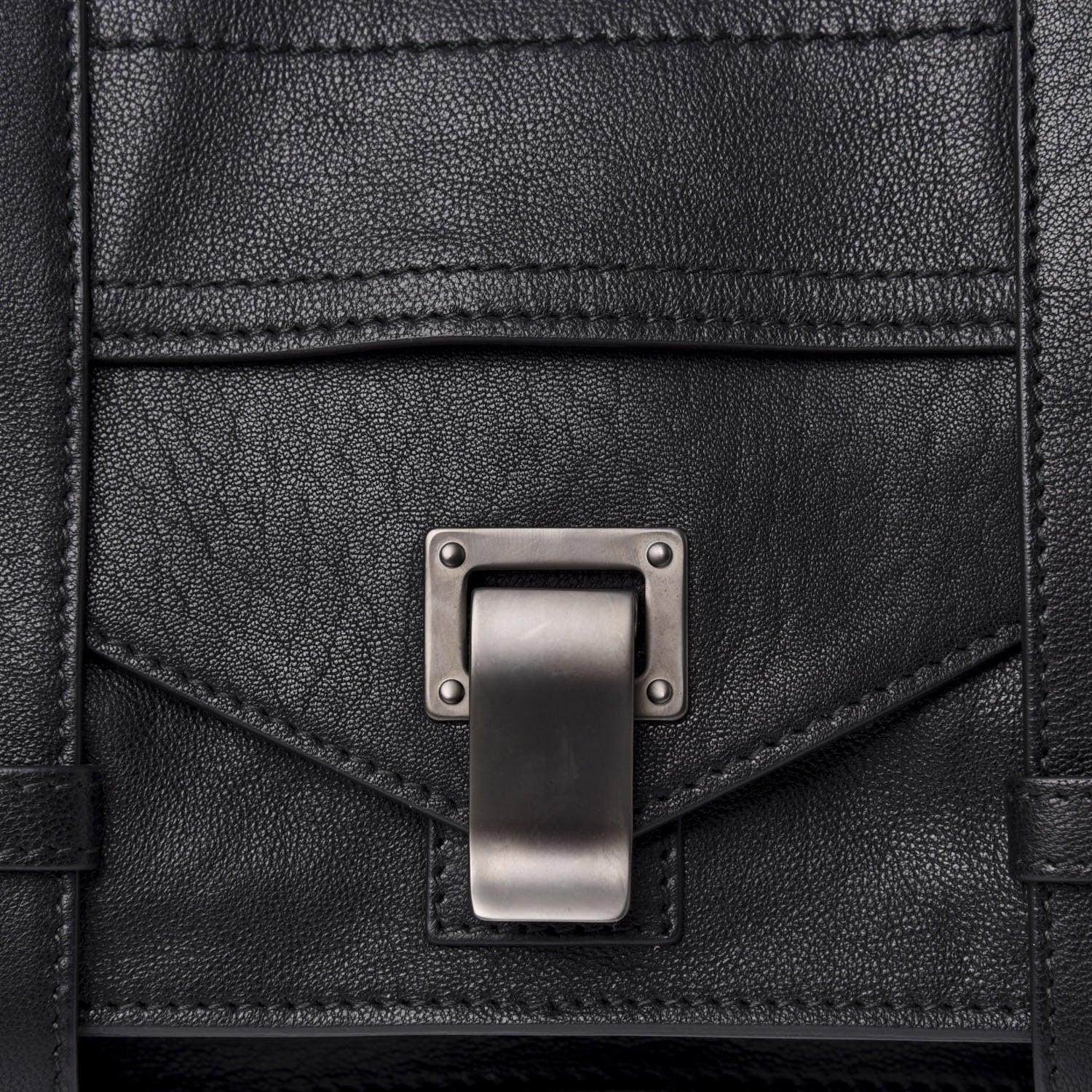 Proenza Schouler Lambskin Tiny PS1 Satchel Black 10 of 10