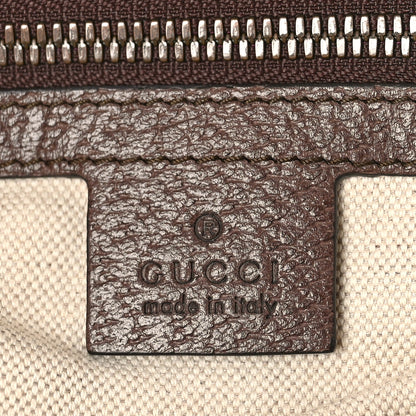 Gucci GG Supreme Monogram Calfskin Web Small Ophidia Day Backpack Beige Ebony New Acero 6 of 9