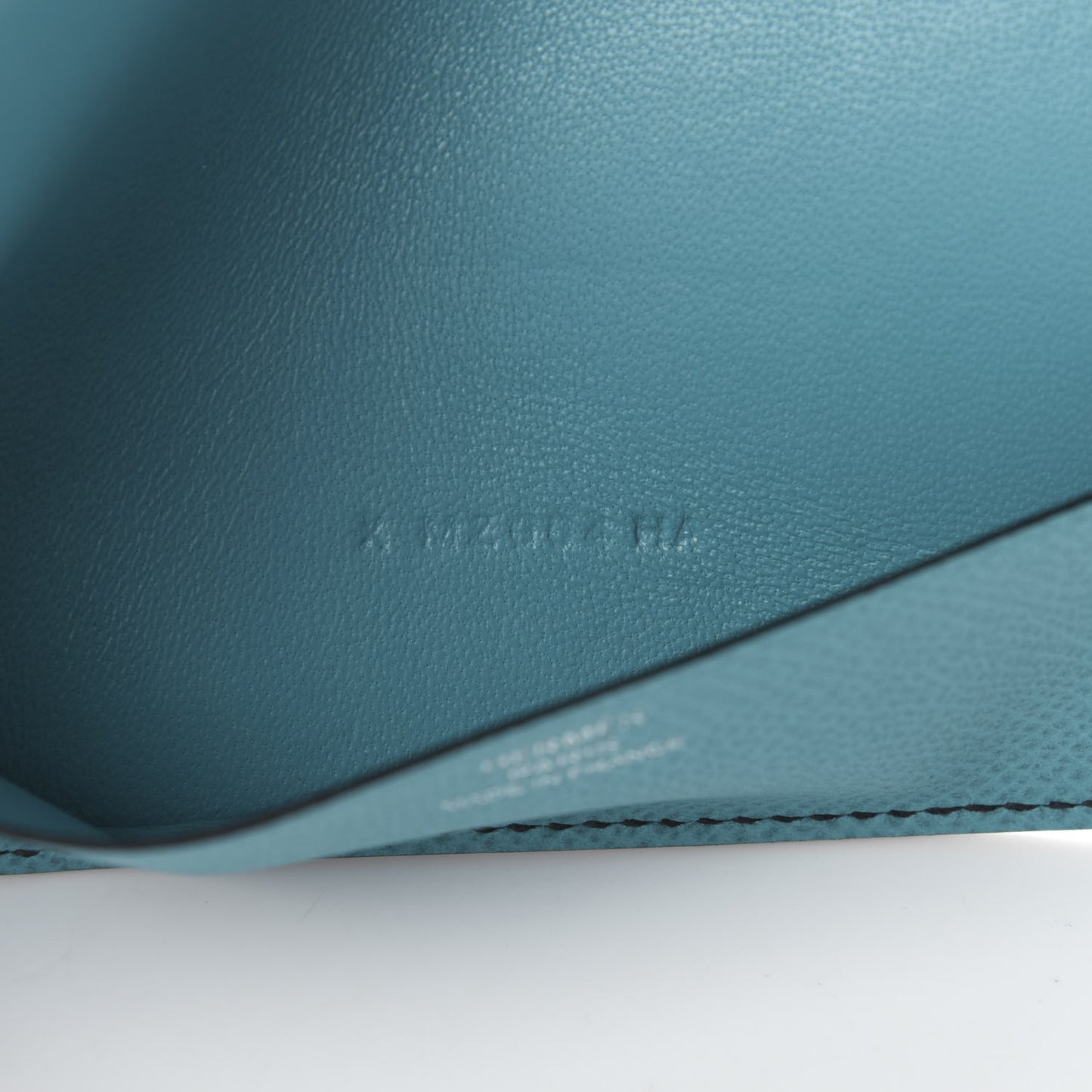 Epsom MC2 Magellan Passport Holder Bleu Indigo Bleu Saint Cyr