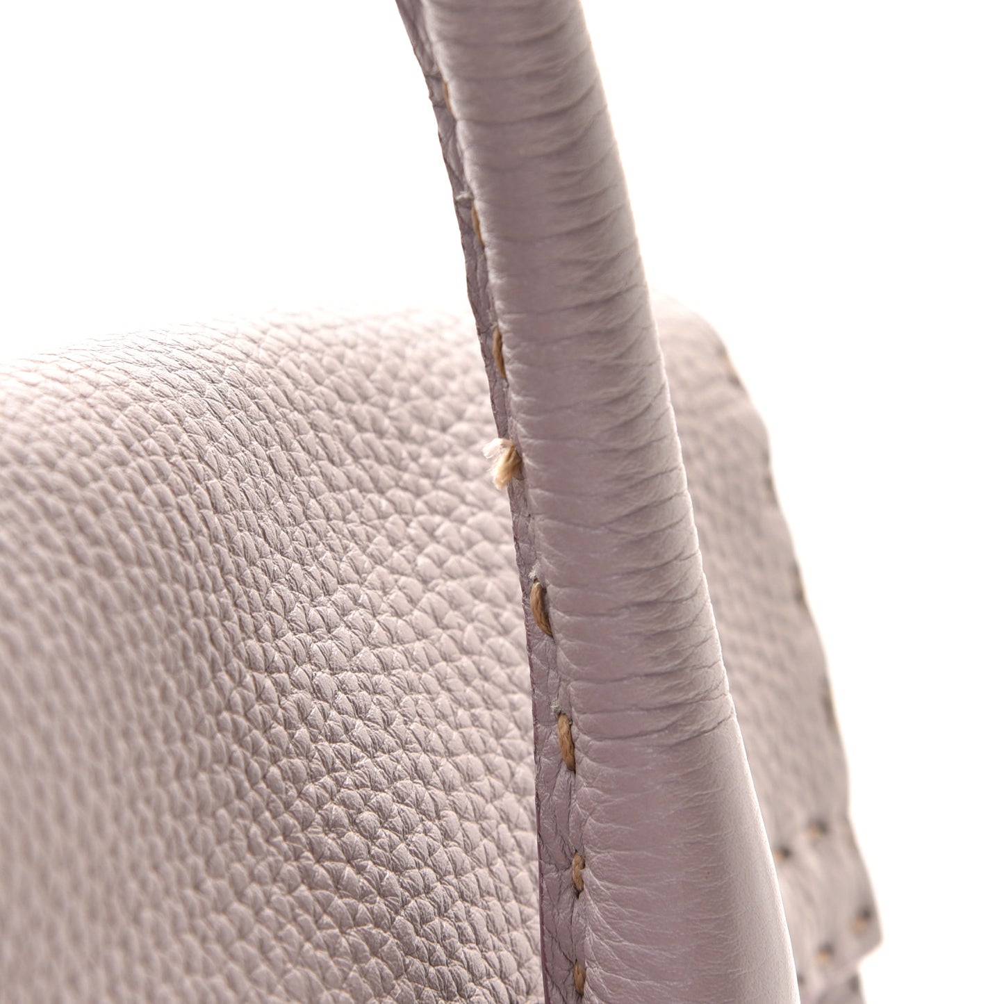 Calfskin Romano Selleria Medium Linda Satchel Pink
