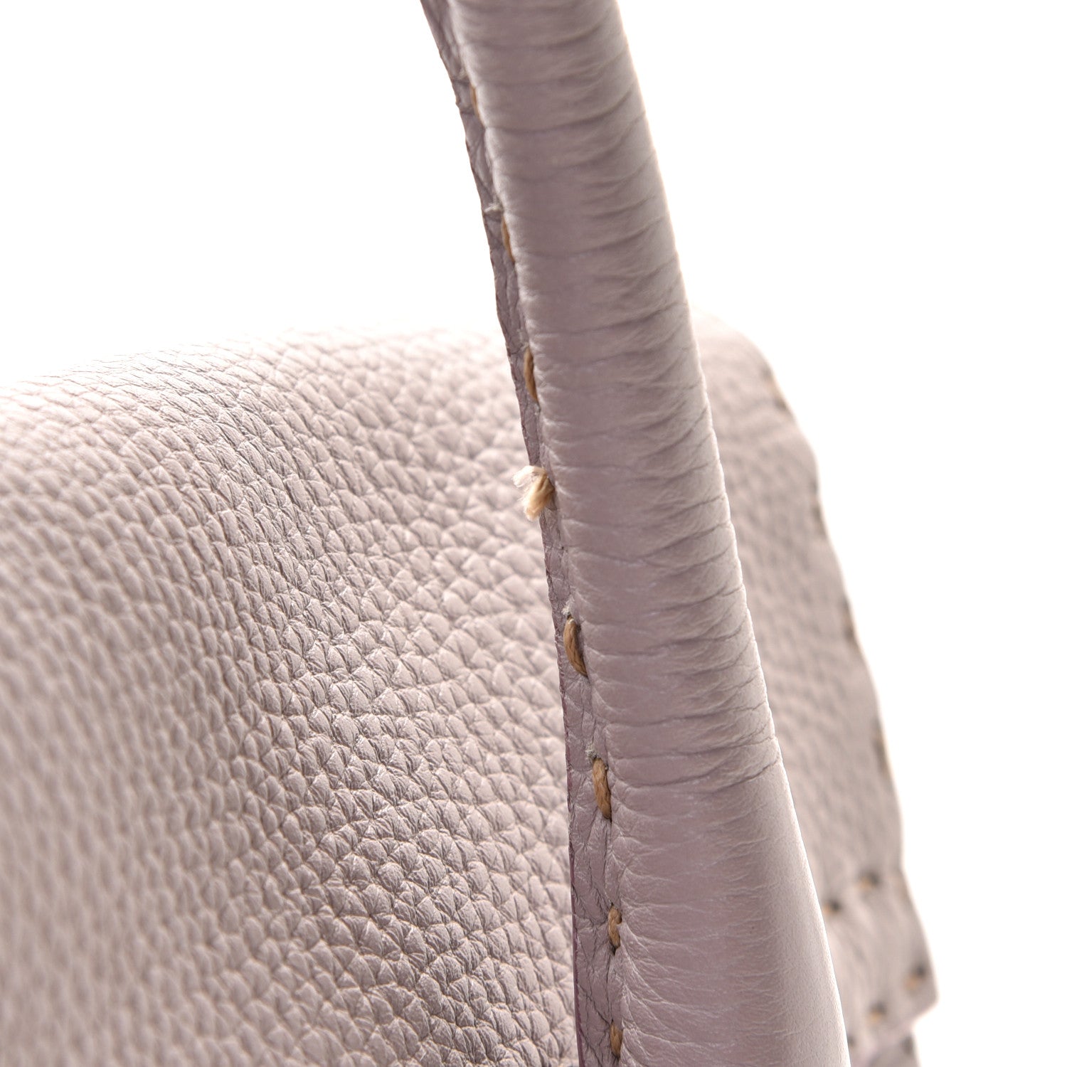 Fendi Calfskin Romano Selleria Medium Linda Satchel Pink 11 of 13
