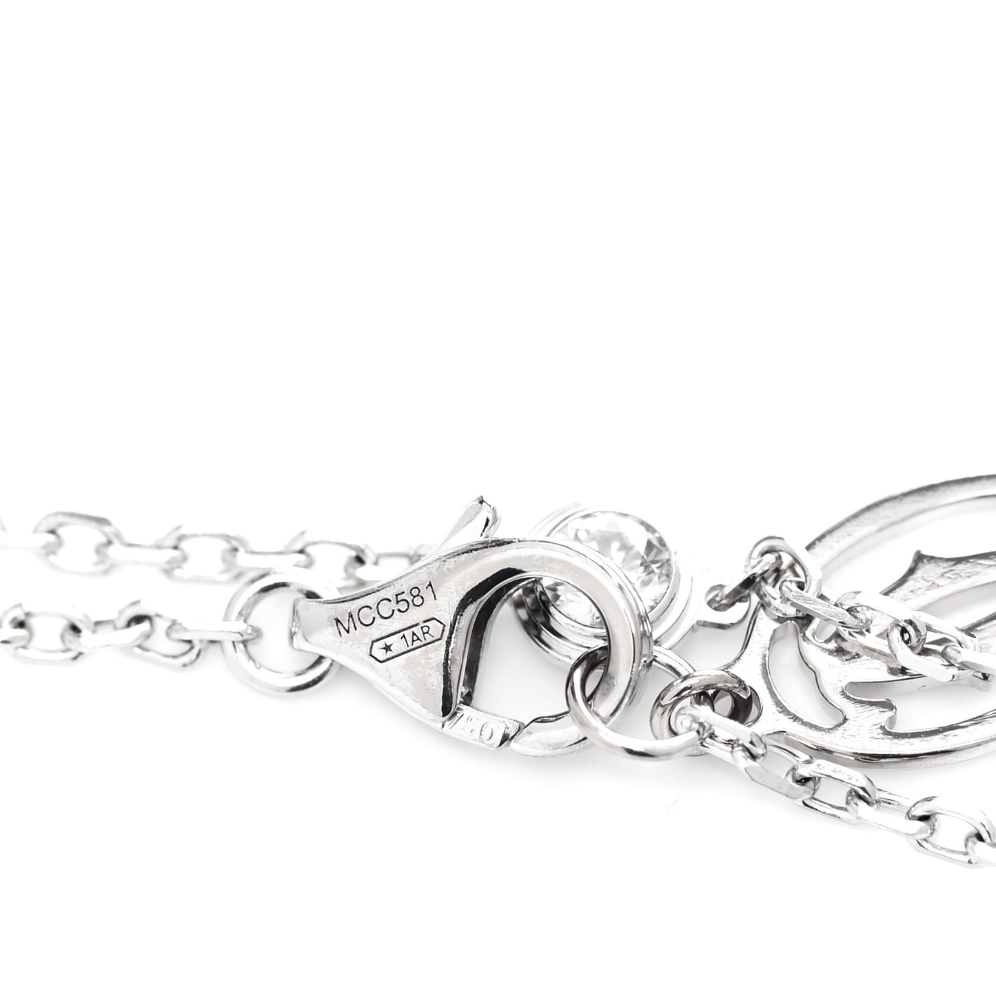 18K White Gold Diamond XS D'Amour Bracelet