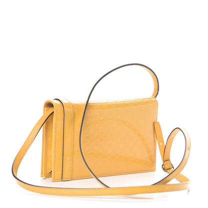 Gucci Patent Microguccissima Mini Nice Wallet Bumblebee 3 of 10