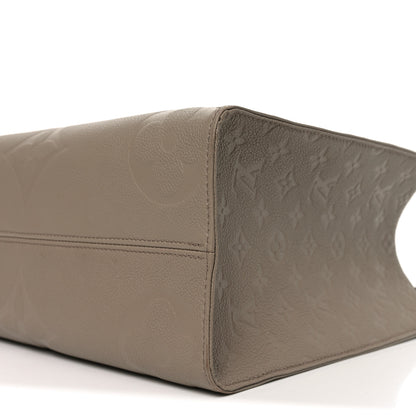 Louis Vuitton Empreinte Monogram Giant Onthego MM Tourterelle 9 of 9