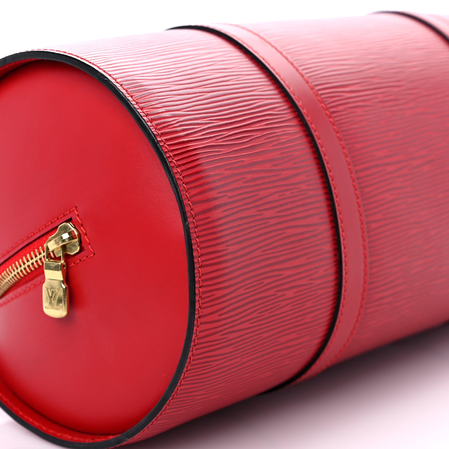 Louis Vuitton Epi Soufflot Castillan Red 7 of 12