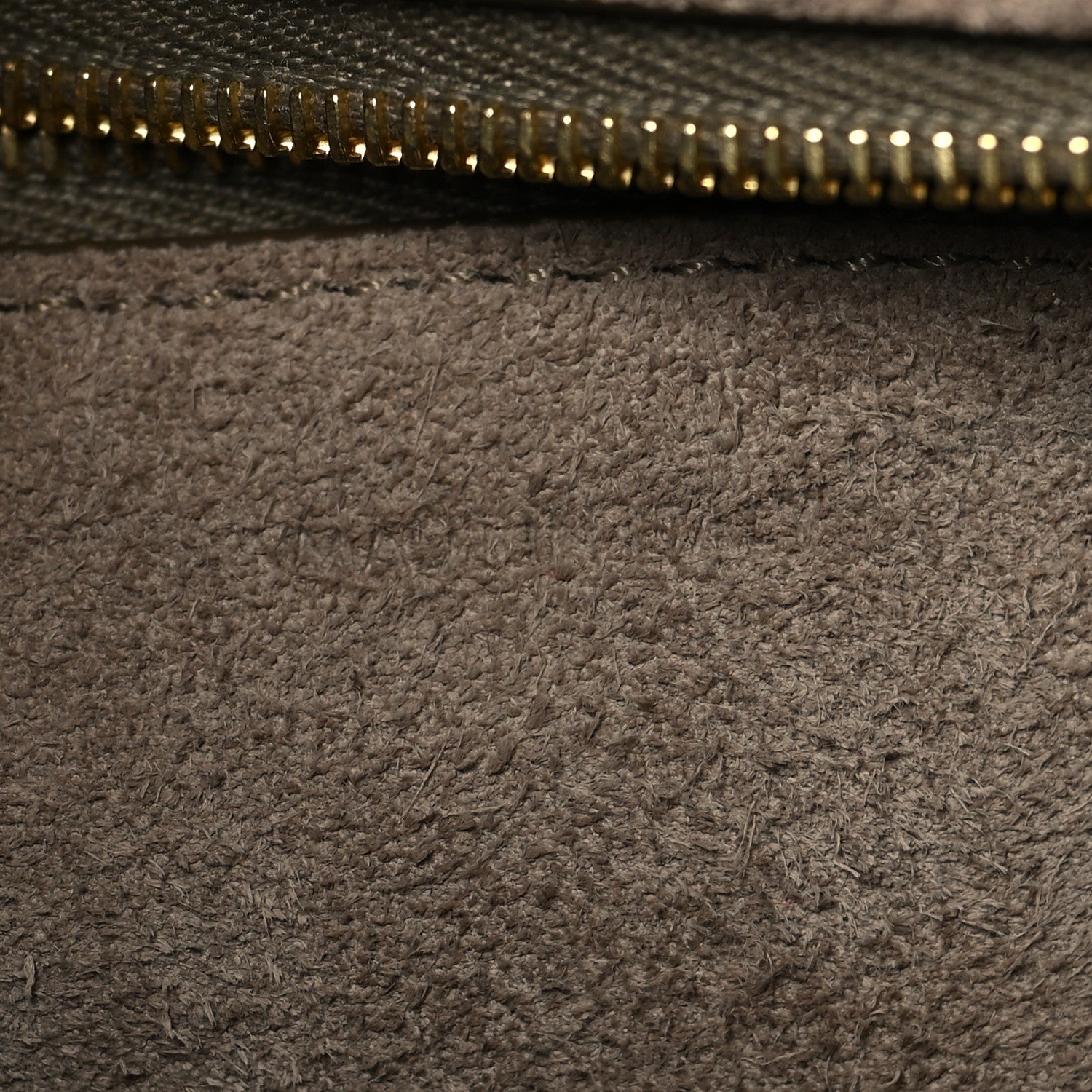 Celine Soft Grained Calfskin Sangle Bucket Bag Taupe 7 of 10