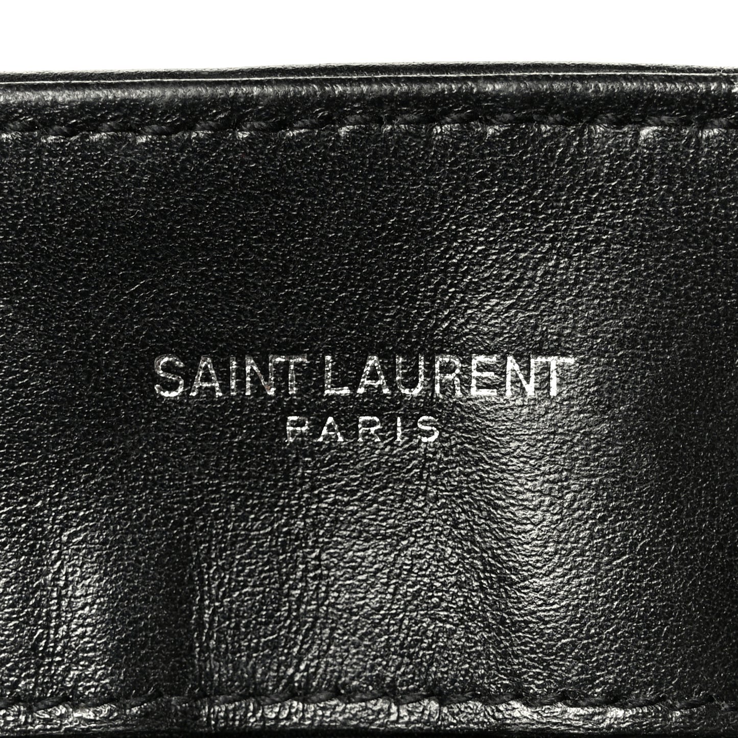 Calfskin Y Quilted Monogram Medium Loulou Chain Satchel Black