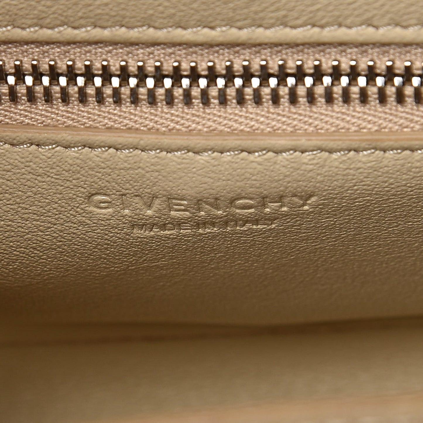 Grained Calfskin Small Horizon Satchel Nude Pink