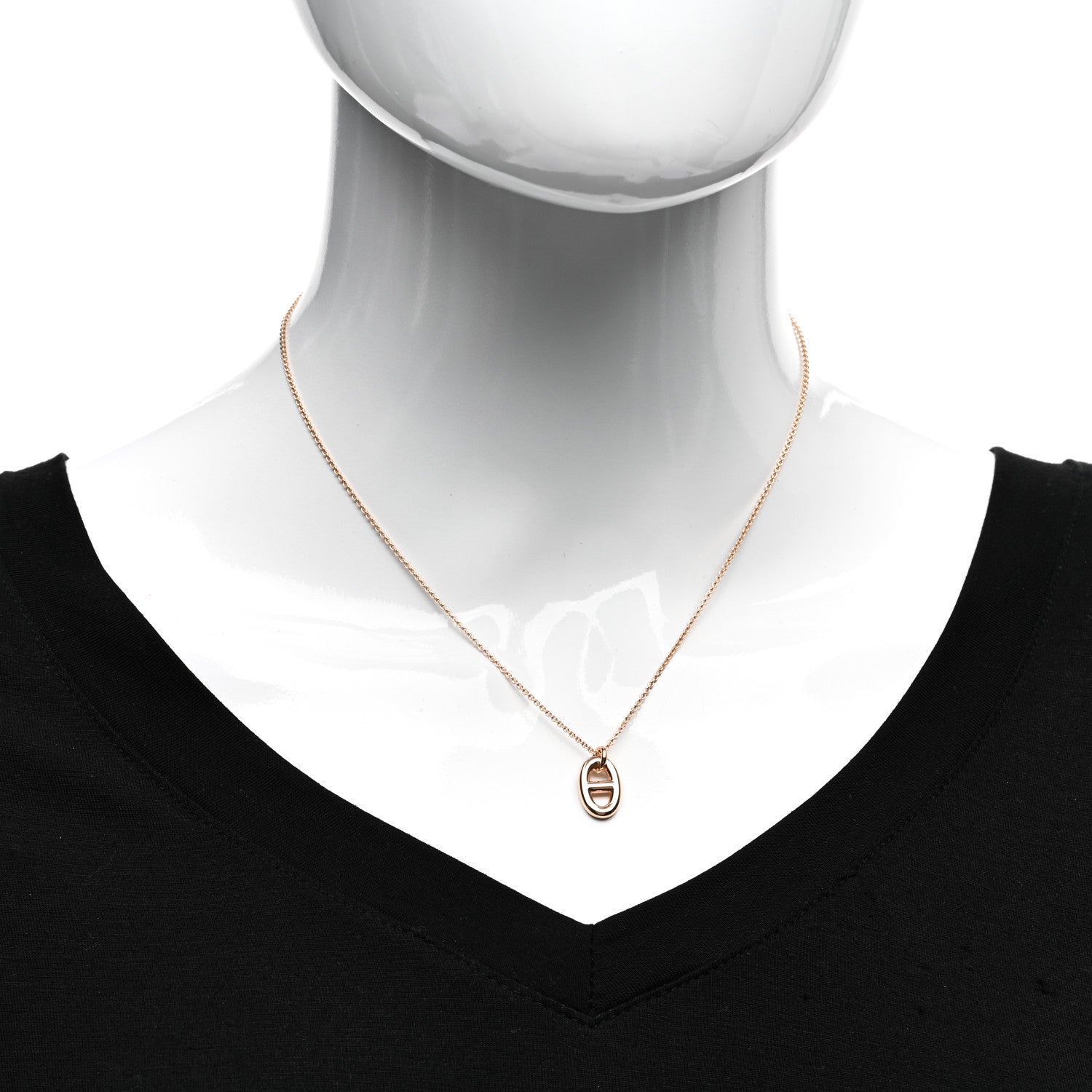 Hermes 18K Rose Gold PM Farandole Pendant Necklace 2 of 5
