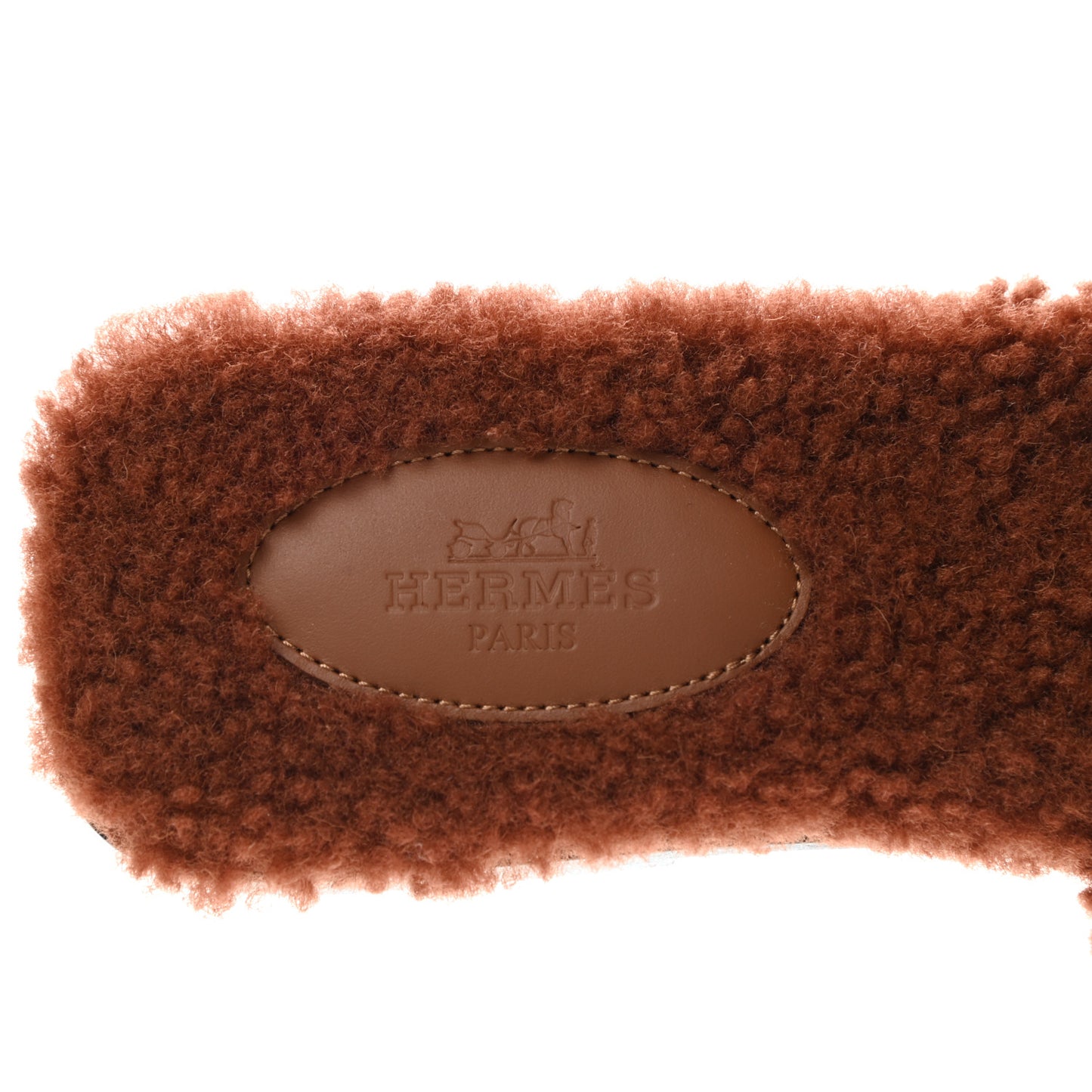 Woolskin Oran Sandals 39 Cognac