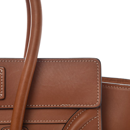 Celine Natural Calfskin Micro Luggage Tan 11 of 14