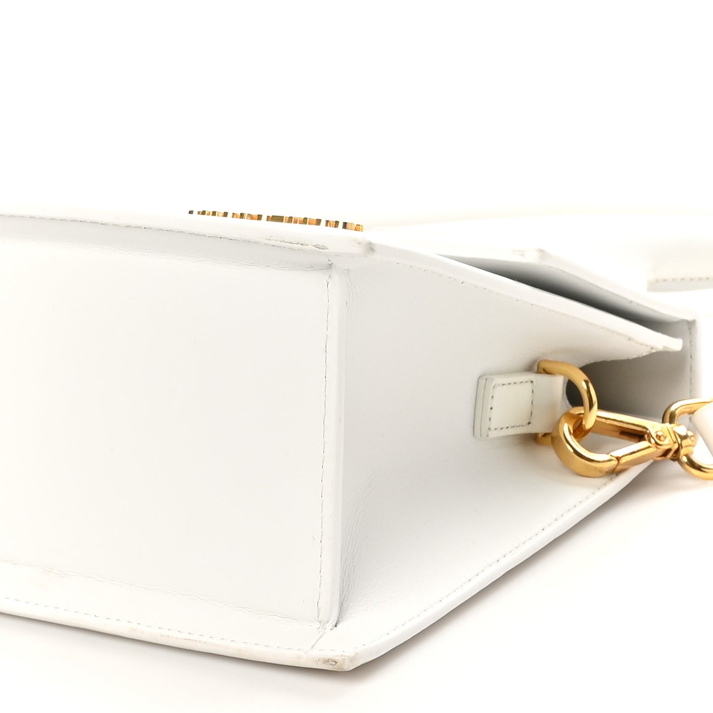 Smooth Calfskin Le Grand Chiquito White