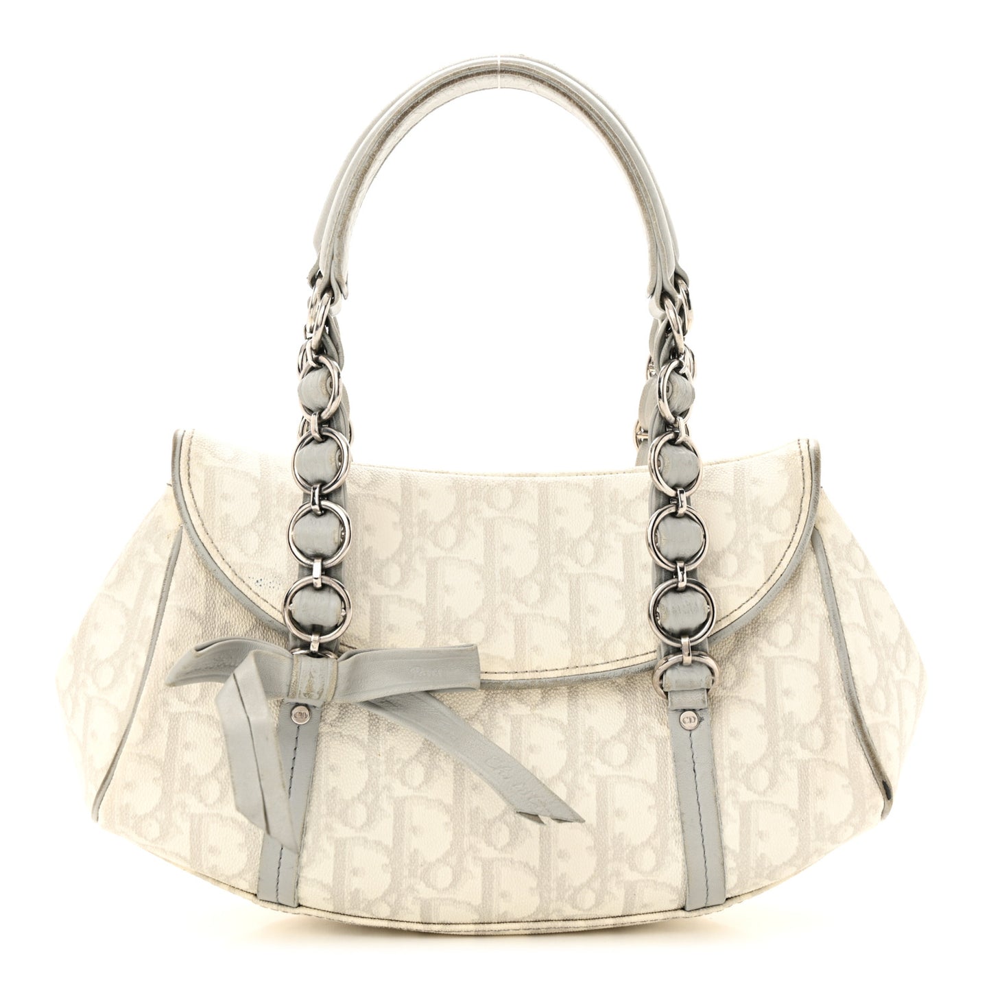 Monogram Romantique Trotter Bag Grey