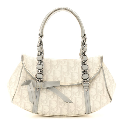 Christian Dior Monogram Romantique Trotter Bag Grey 1 of 25