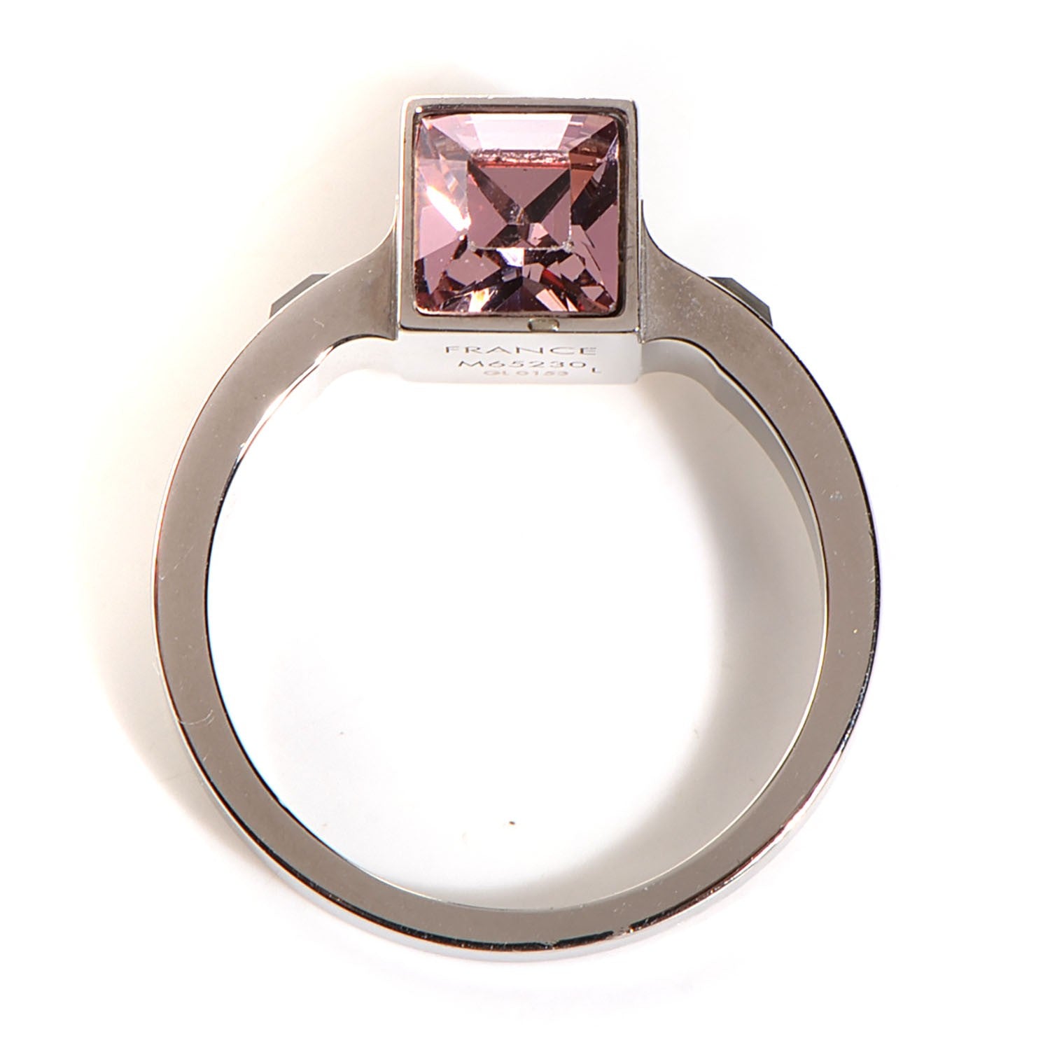 Louis Vuitton Gamble Ring Light Silver 7.5 Large 3 of 5