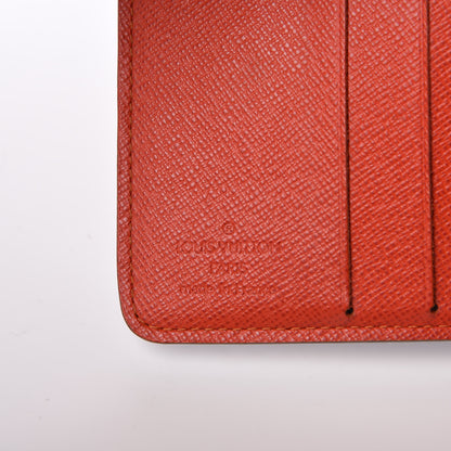 Louis Vuitton Monogram Perforated Compact Zipped Wallet Orange 7 of 9