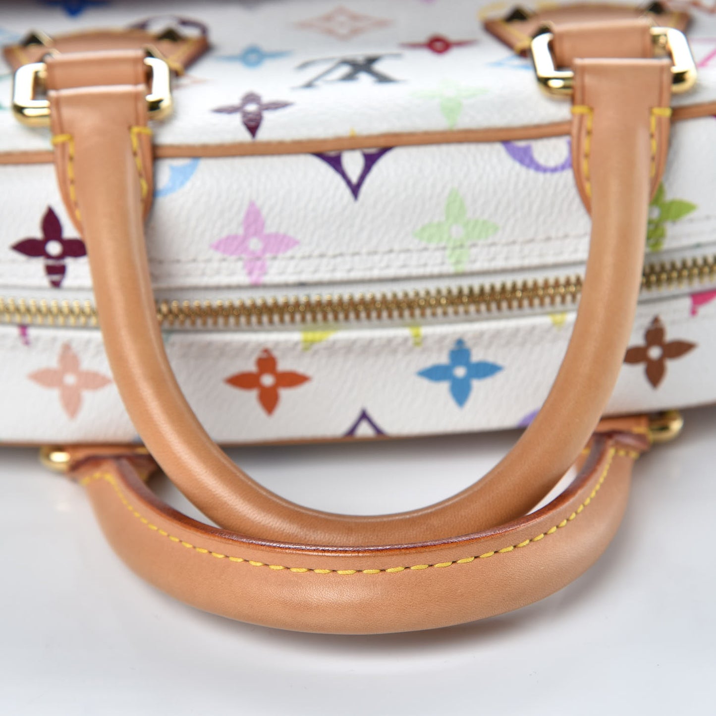 Monogram Multicolor Trouville White