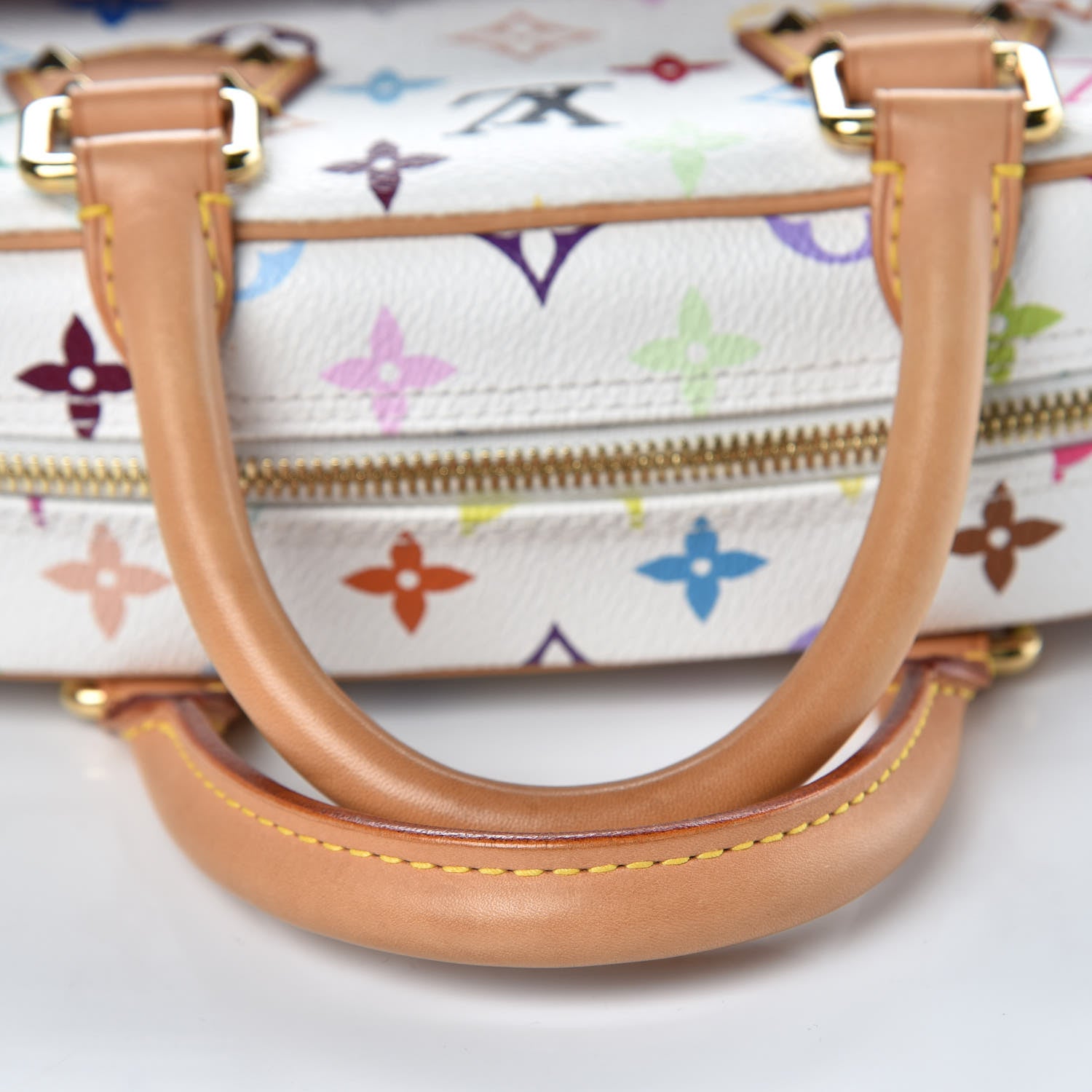 Louis Vuitton Monogram Multicolor Trouville White 9 of 10