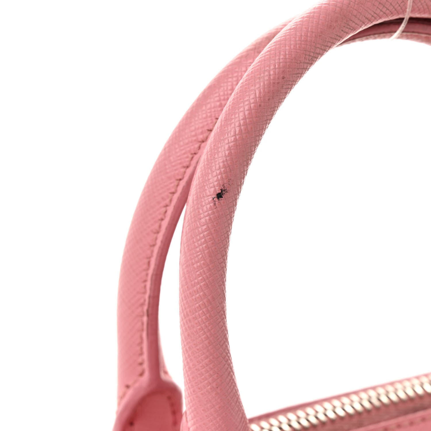 Prada Saffiano Lux Top Handle Crossbody Bag Petalo 11 of 16